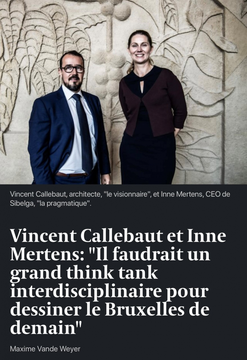 Découvrez l'interview parue dans l'Echo le 11/11/2023