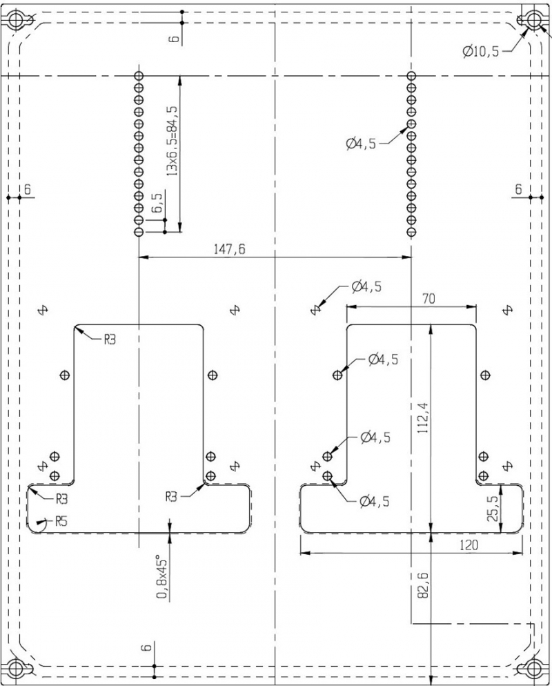 Schéma adapation coffret