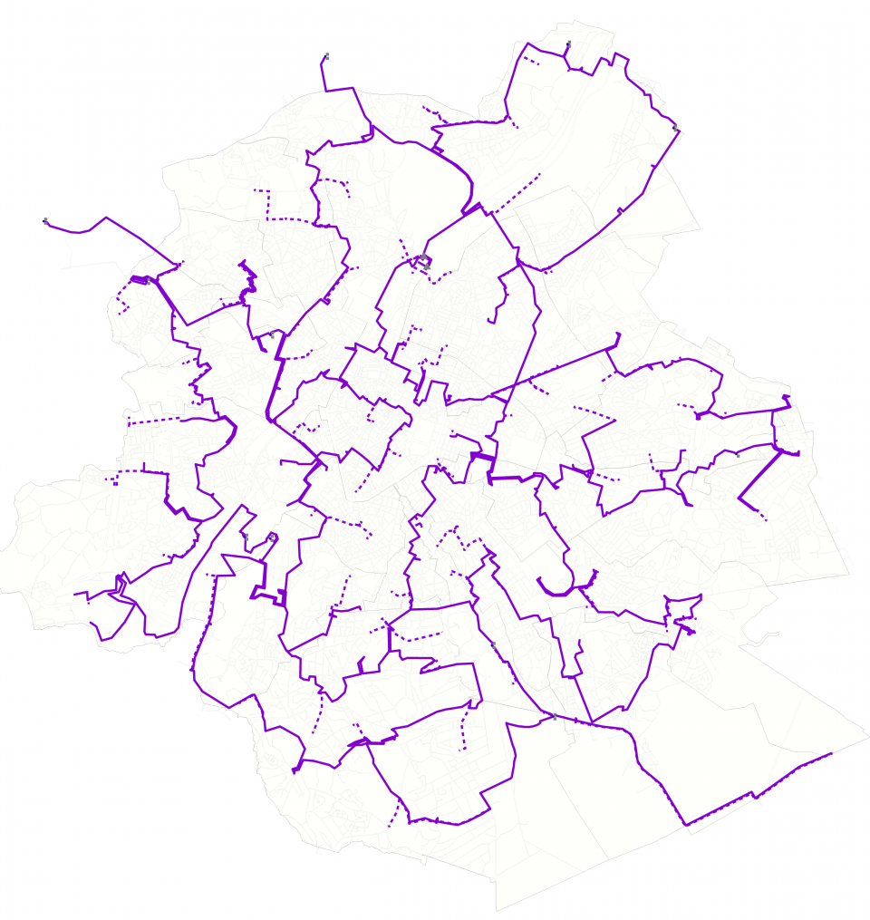 Nearly 280 km of optical fiber have already been deployed by Sibelga in Brussels.